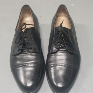 Vintage Bally Men's Leather Dress Black shoe